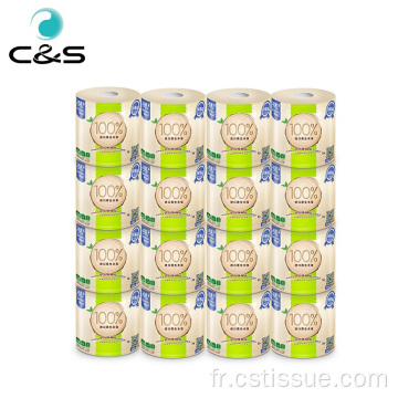 Papier de tissu de salle de bain Ultrathick 4 pli